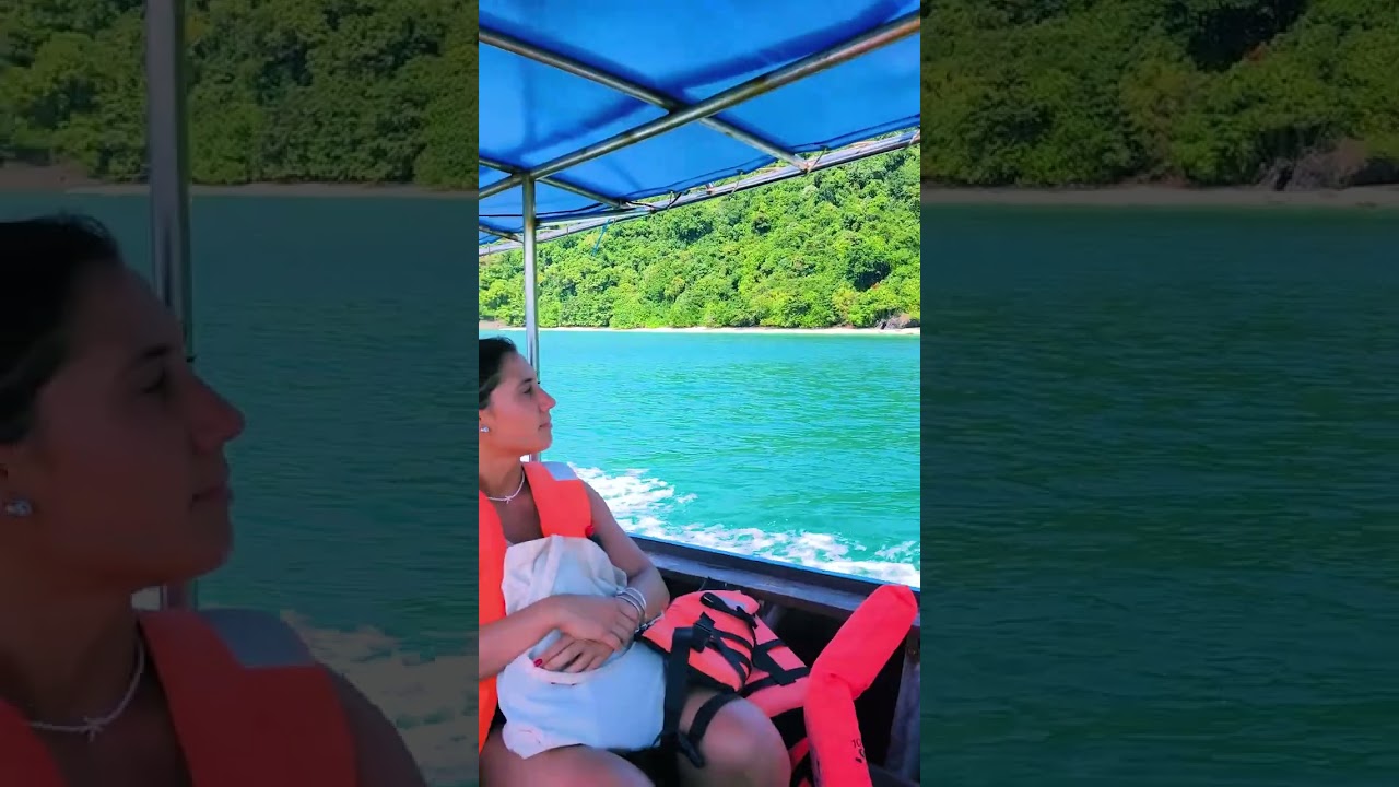 Thailand Longtail Boat Island Tour 🇹🇭☺️