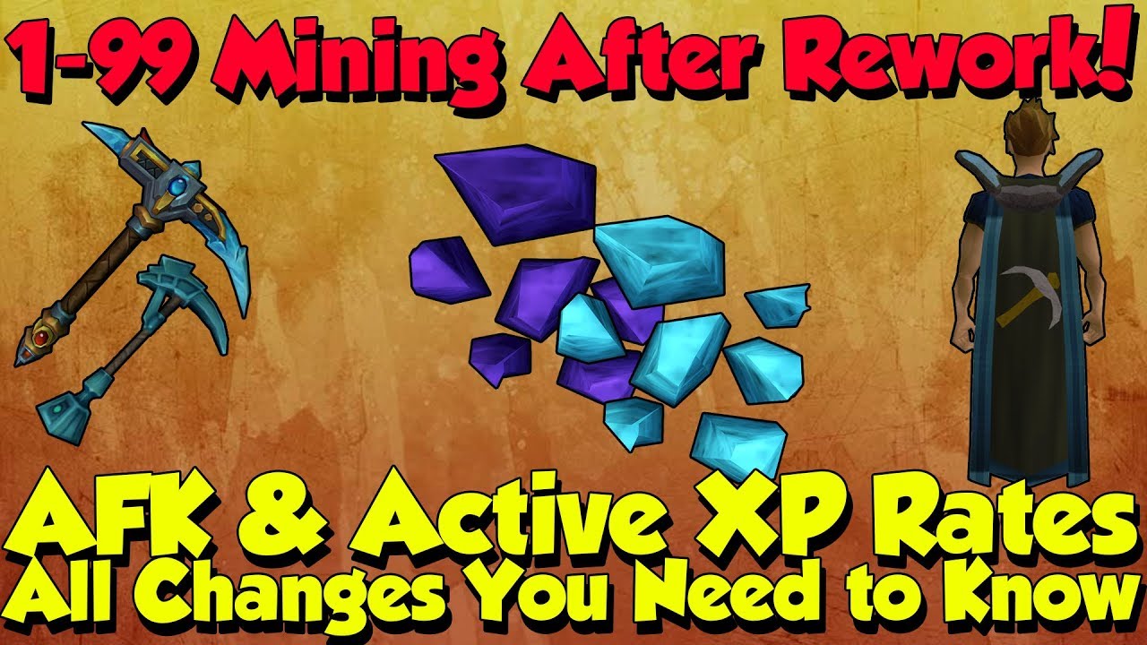 1-99 Mining Guide! Fast & AFK Methods [Runescape 3] New Post-Rework