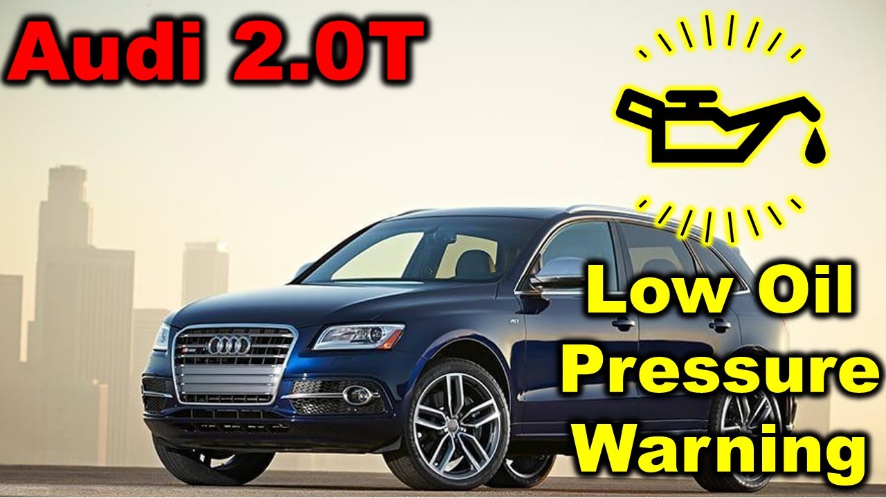 How to fix an intermittent oil pressure warning on VW/Audi 2.0T engine