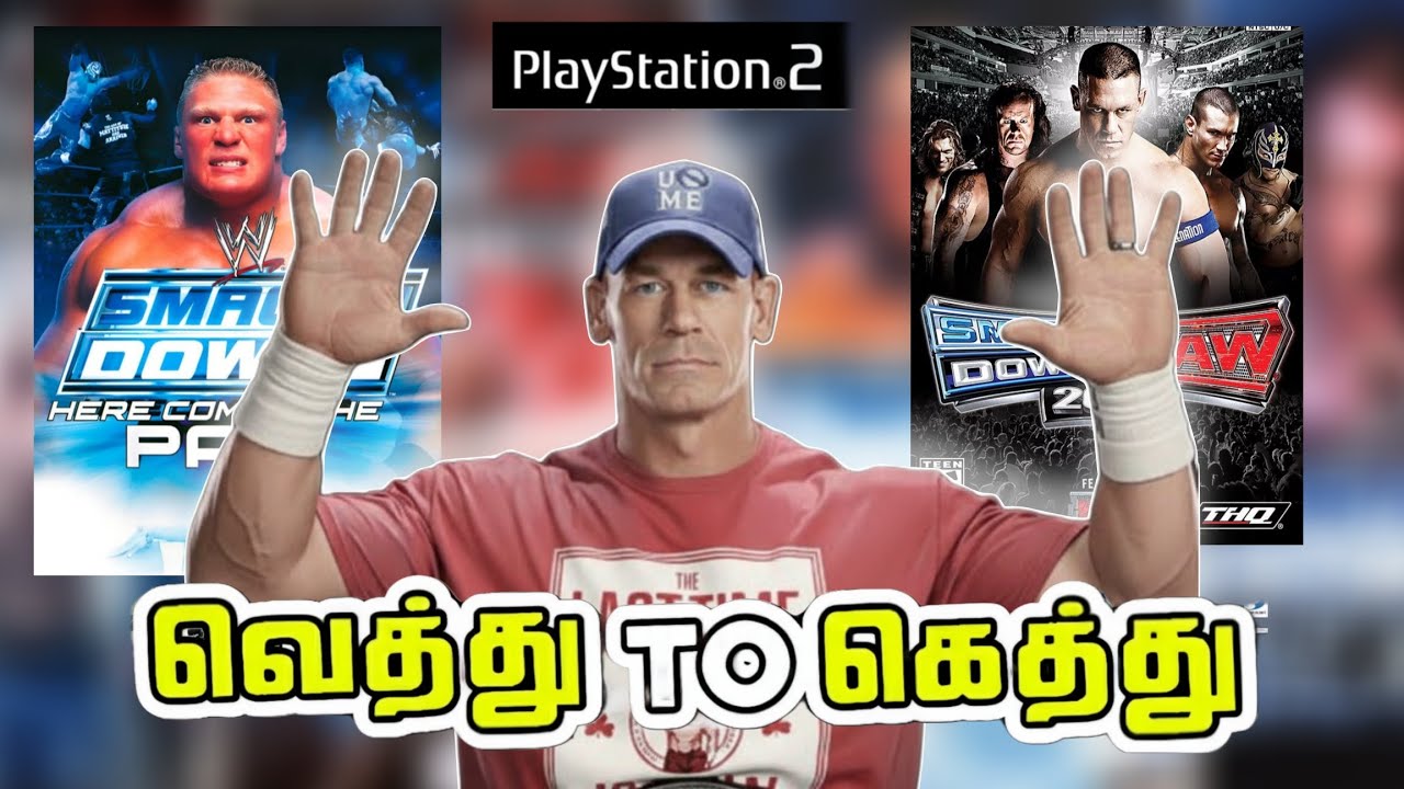 Every WWE PS2 Game Ranked From WORST To BEST !!! #wwe #ps2 #wwegames