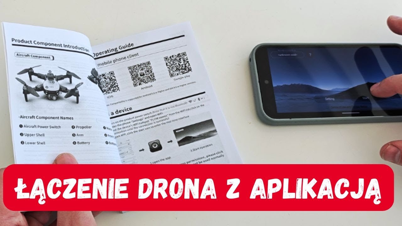Łączenie drona S2S z Temu z aplikacją - poradnik