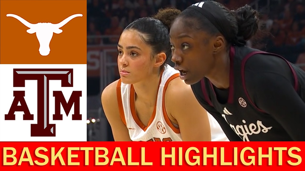 Texas  A&M vs #4 Texas College Basketball Highlights Full Game 2026