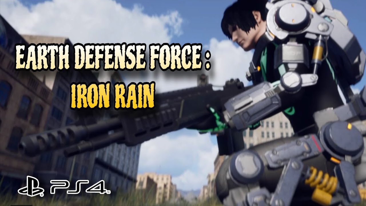 EARTH DEFENSE FORCE IRON RAIN PS4 GAMEPLAY 20 MENIT