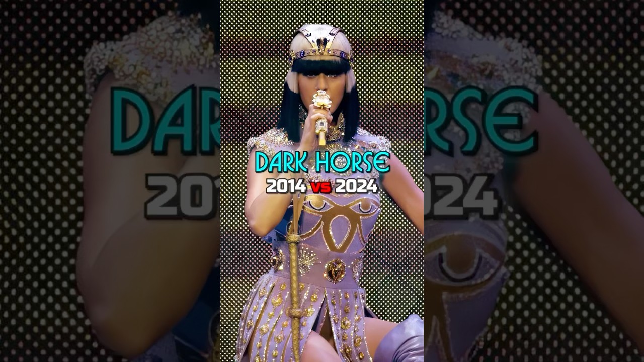 Katy Perry - Dark Horse LIVE 2014 vs 2024 😳🔥