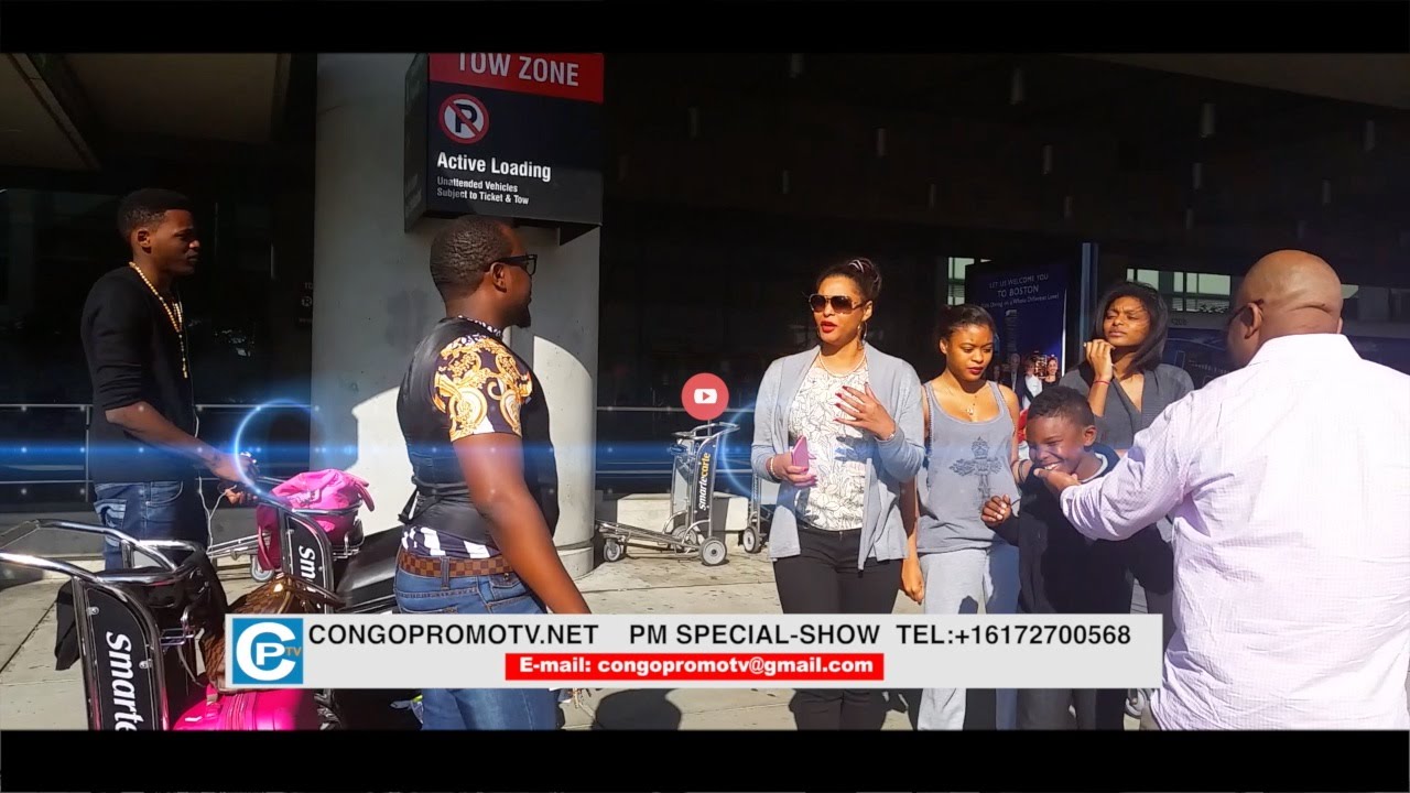 Arrivée de la famille JB MPIANA aux États-Unis pour accompagner leur fille Daïda à l'université