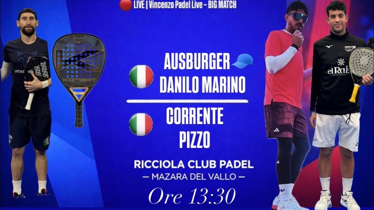 Vincenzo Giacalone - PADEL LIVE 🎾🧢 sta trasmettendo dal vivo.