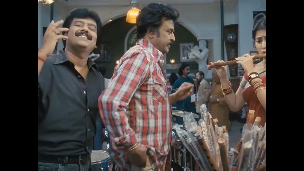Rajnikant action movie best movie Shivaji the boss scene