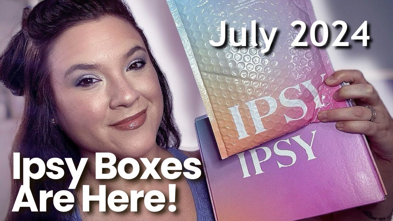 JULY 2024 IPSY GLAM BAG & BOXYCHARM UNBOXING & SWATCHES! Did I get the Laura Geller Palette? 😉
