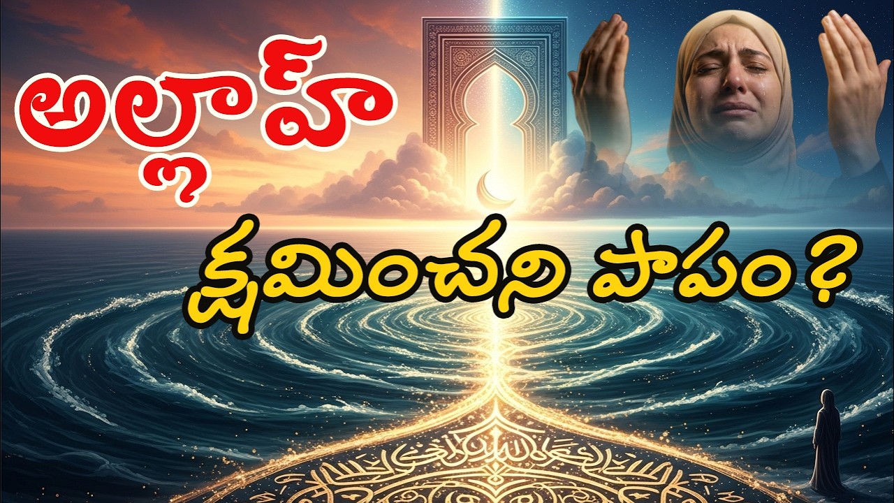 అల్లాహ్ కూడా క్షమించని పాపం  ! మీ ప్రార్థనలు వృథా ?