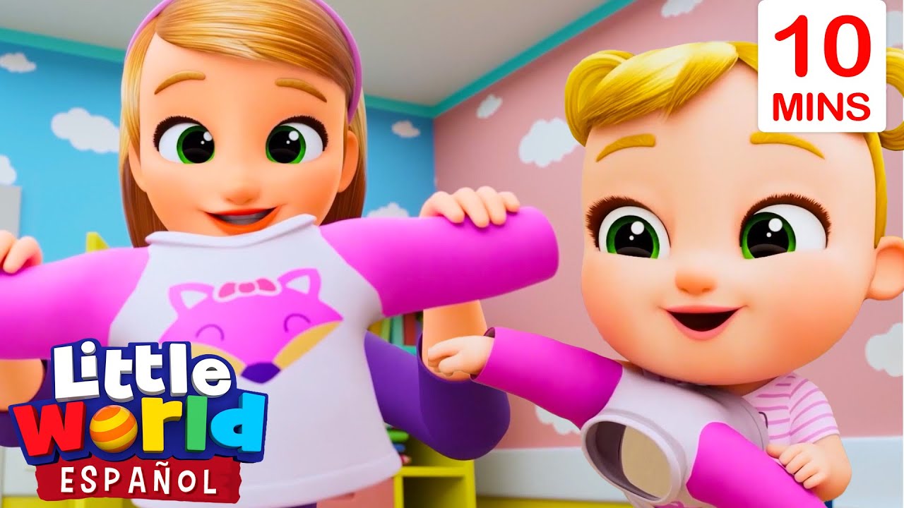Canción Para Vestirnos Solos 🎤🎶 Little World En Español 👶🏻🌎 Dibujos animados para niños