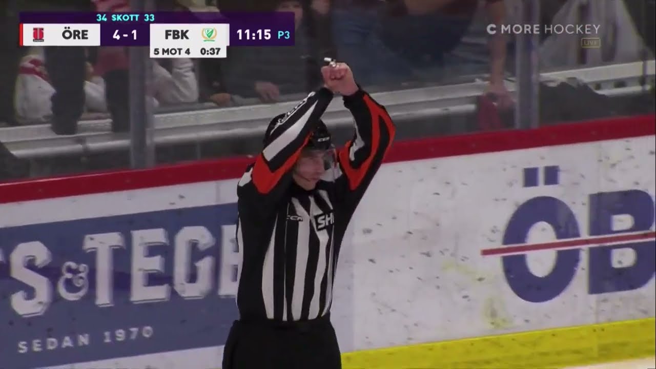 Örebro-Färjestad Galen 3:e period