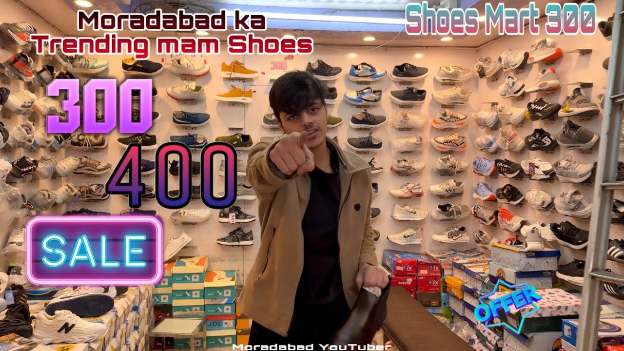 Man shoes only 300/400 // Shoes mart 300 / Moradabad// best trending shoes #shoemart #moradabad