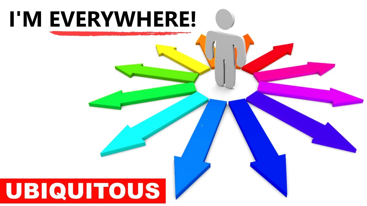 Learn English Words - UBIQUITOUS - Meaning, Vocabulary Lesson with Pictures and Examples