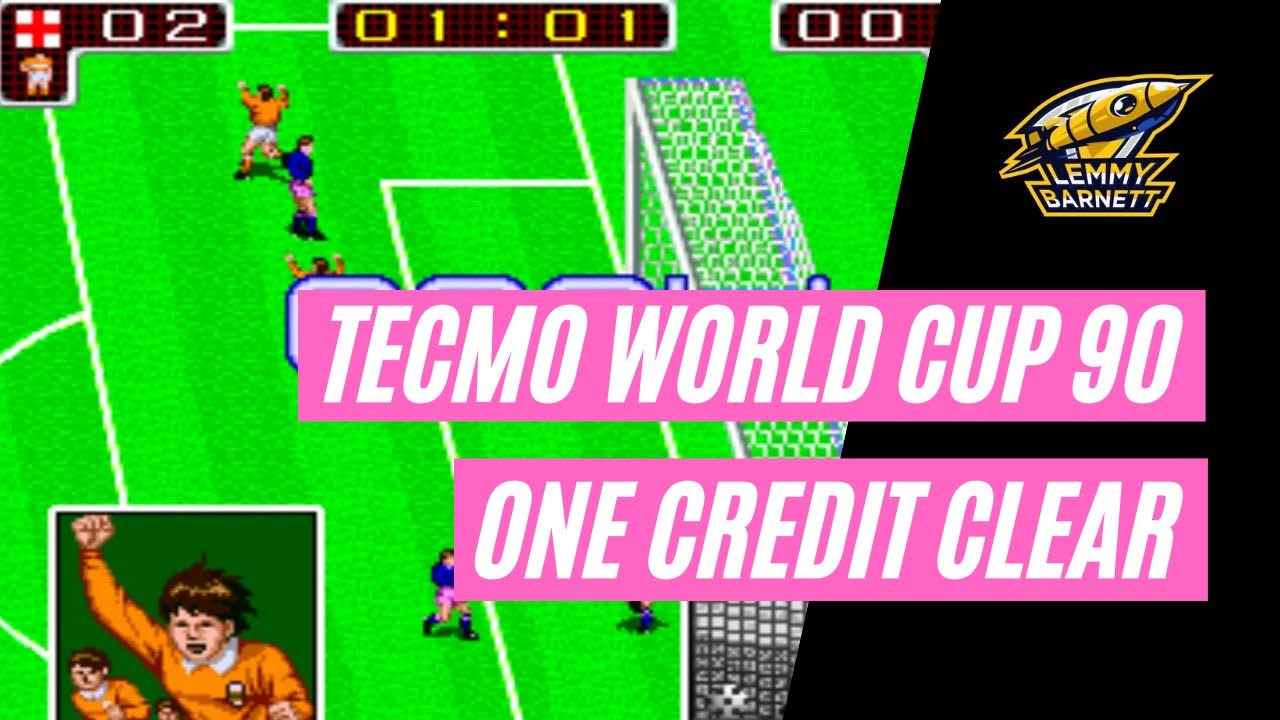 Tecmo World Cup 90 - Arcade Longplay - Completed 1CC