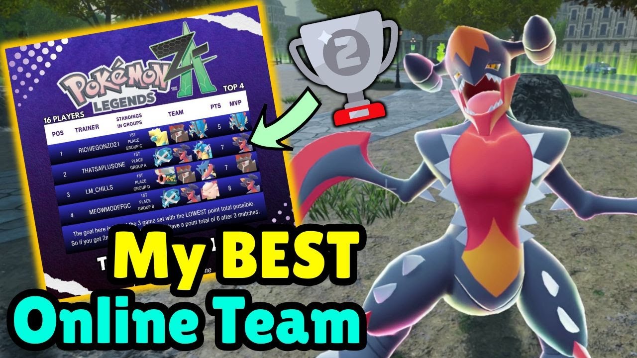 Моя ЛУЧШАЯ онлайн-команда! Турнир Pokemon Legends Z-A! Соревновательные Wi-Fi-баттлы!