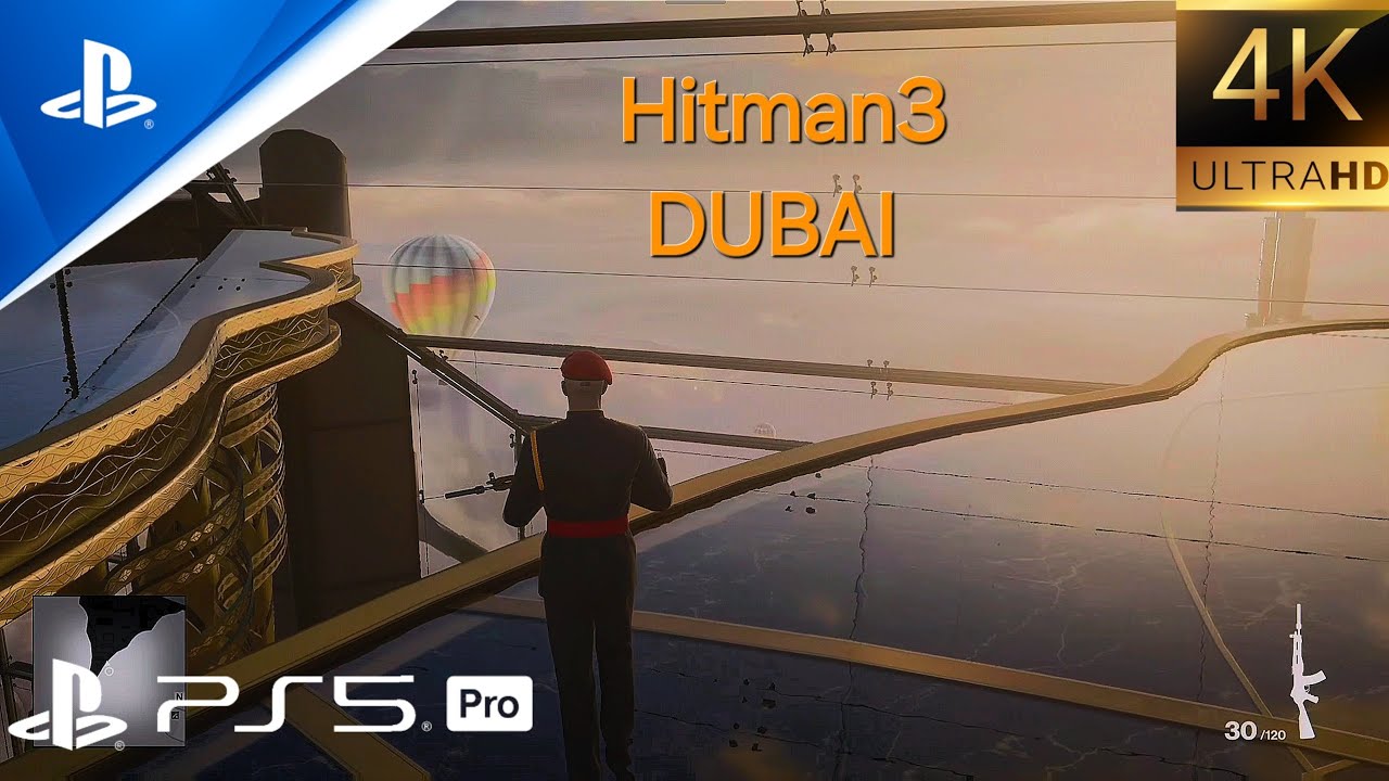 Hitman3 DUBAI 4k 60ps full gameplay