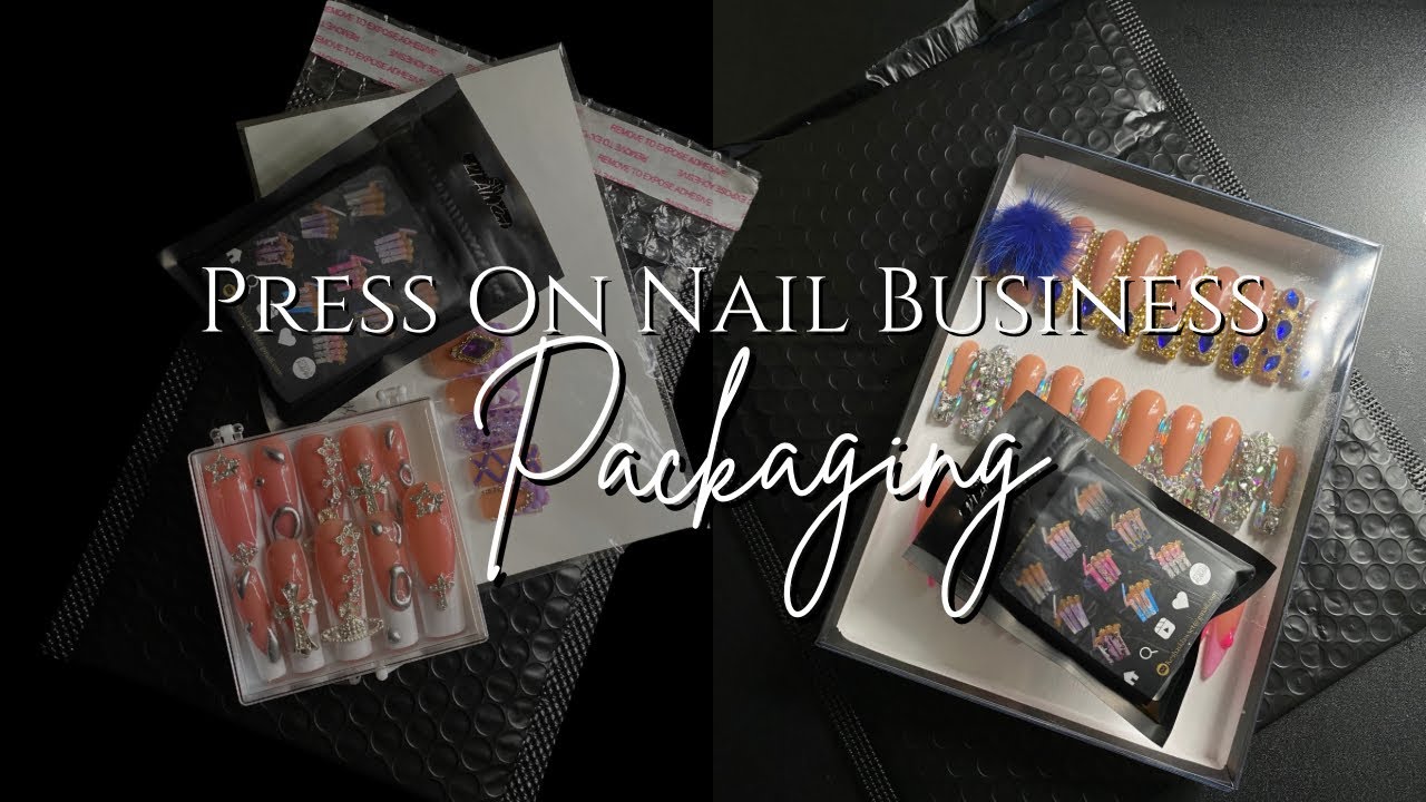 Как упаковать Press On Nails | 3 способа | Как рассчитать стоимость доставки для Press On Nail Bu...