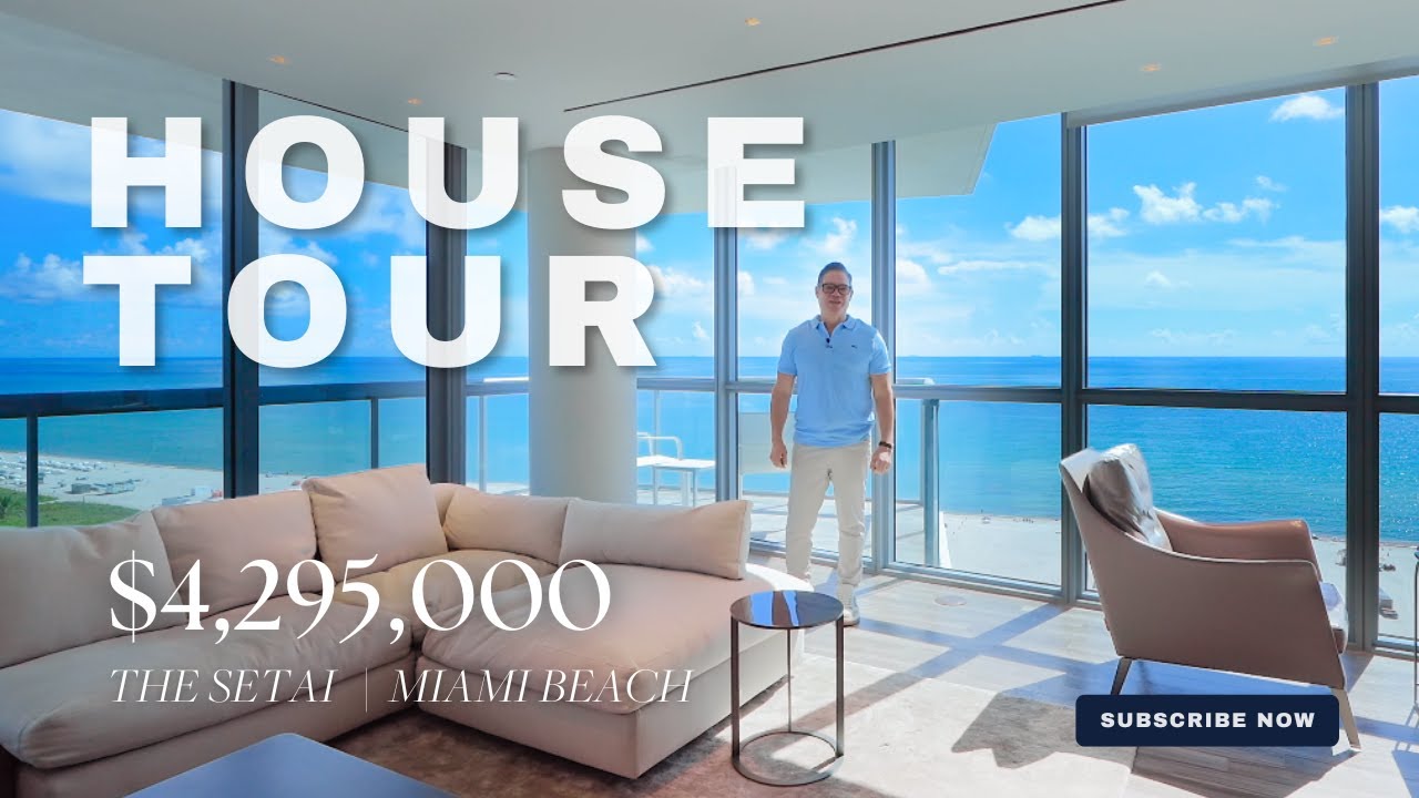 Setai Miami Beach Tour 2 Bed Corner Residence 2007 Wraparound Terrace | Eddy Martinez ONE Sothebys