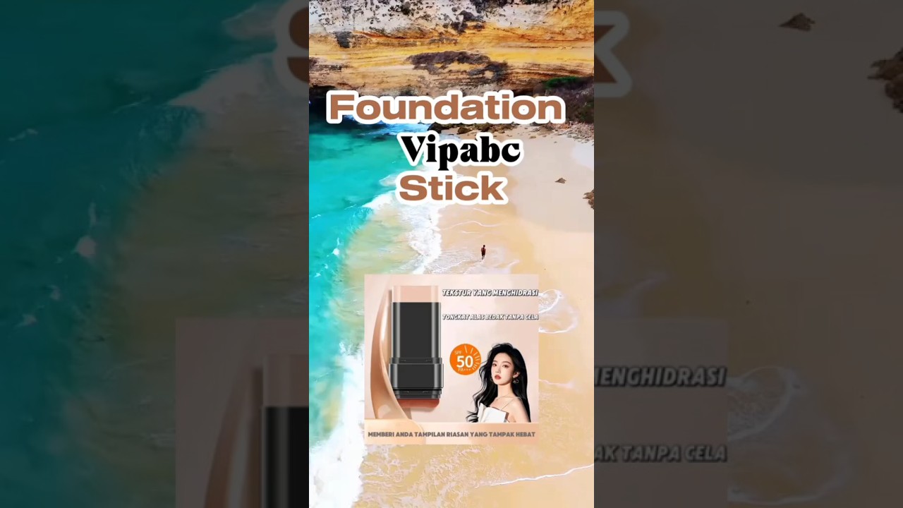 Foundation Stick Vipabc - ( Detail Produk Di Tiktok Shop : 15 Channel )