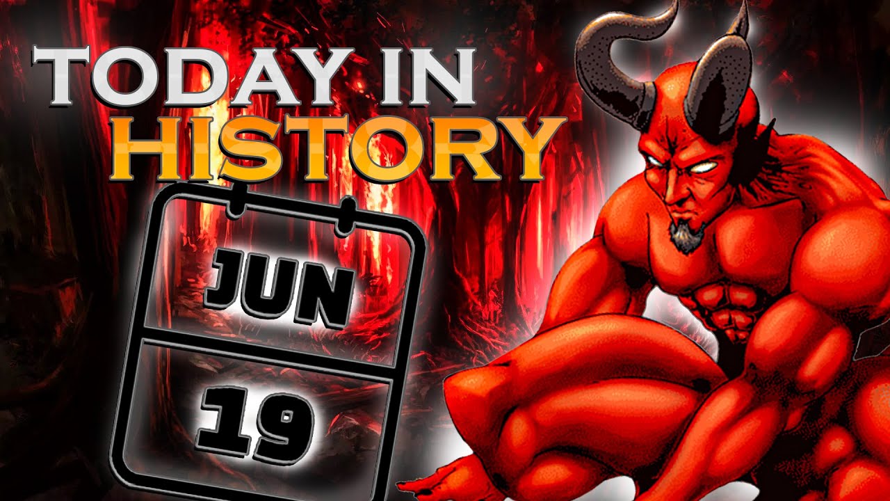 SHOCKİNG EVENTS THAT SHAPED THE WORLD &ndash; June 19  -Today in History