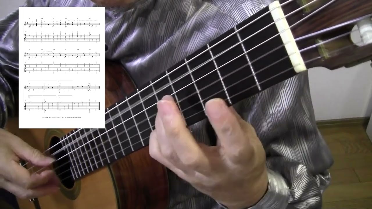 エーデルワイス　Edelwiss guitar solo　ギターソロ