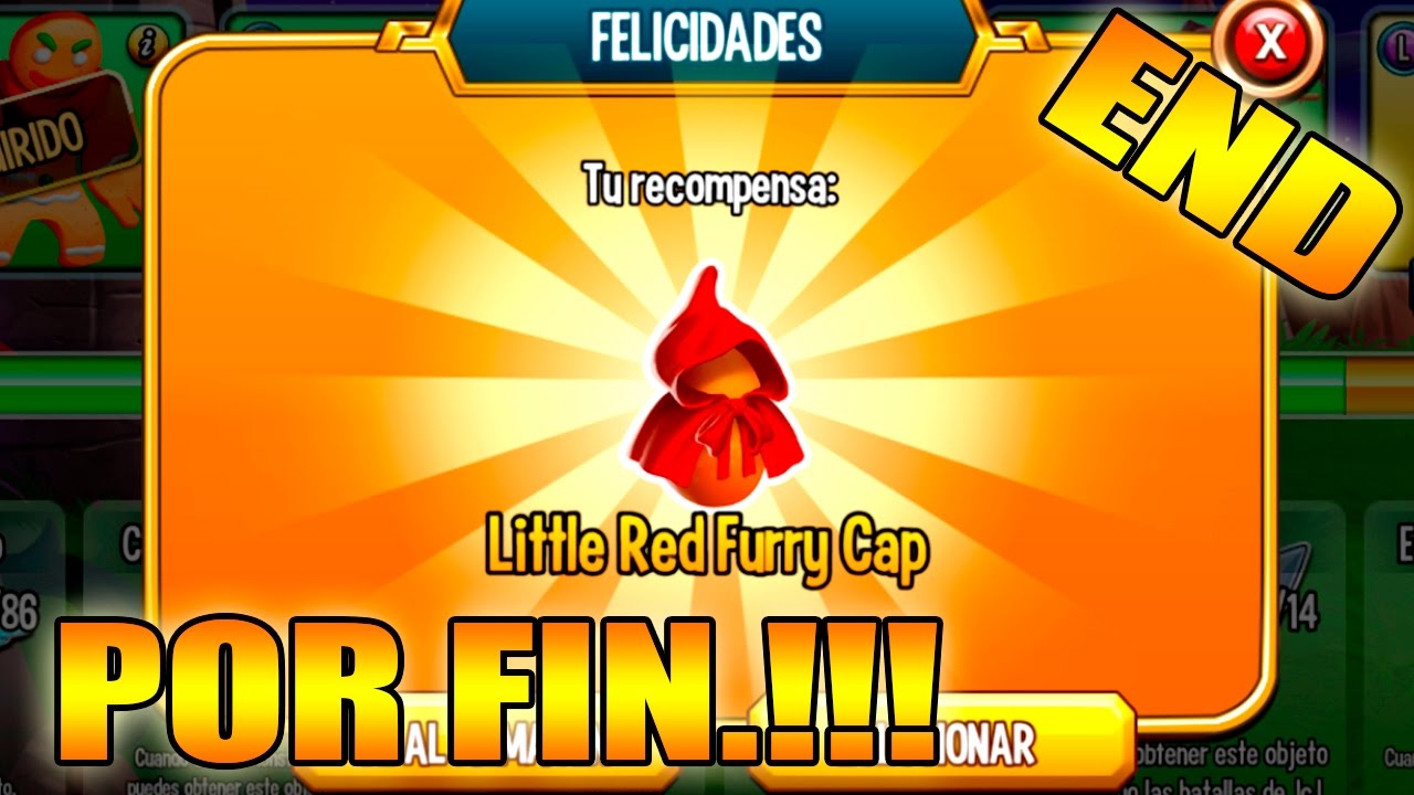 Monster Legends - Fairy Tales Island Little Red Furry Cap |END