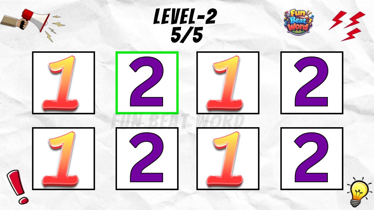 Say The Word On Beat Challenge | PART 88 | Level 1-5 Easy to Insane