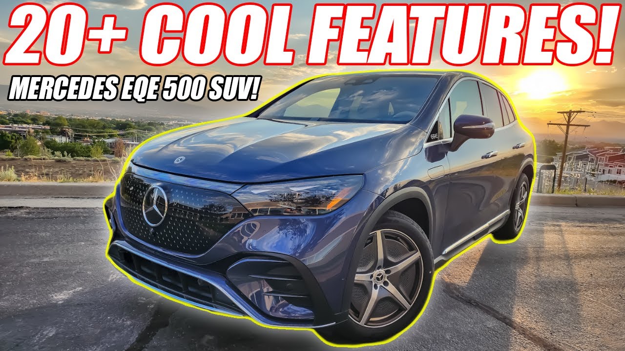 20+ COOL and INTERESTING FEATURES of the Mercedes Benz EQE 500 SUV!