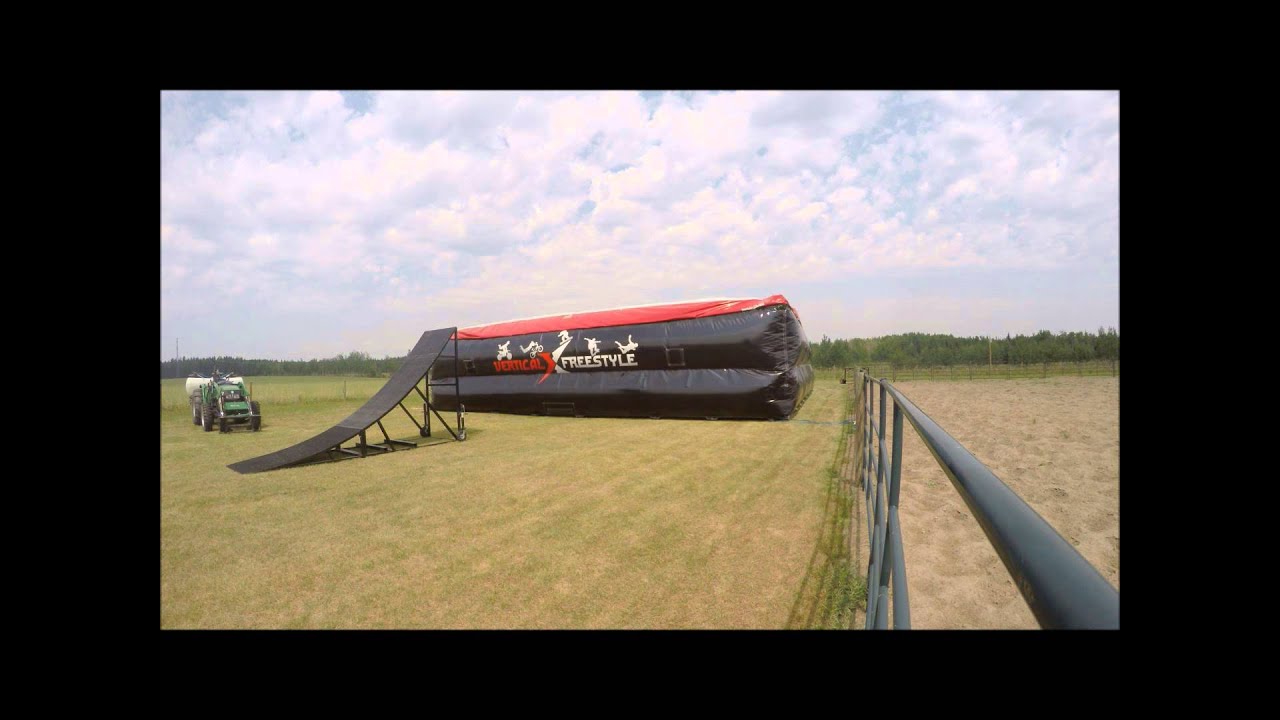 FMX Ramp and Big Airbag Rev 3 Testing