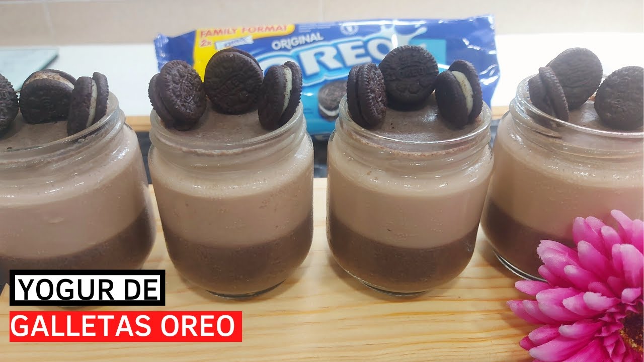YOGUR DE GALLETAS OREO en YOGURTERA