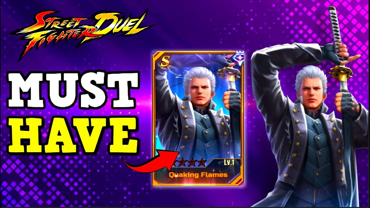 DMC Collab & Vergil Breakdown - Street Fighter: Duel (ストリートファイター)