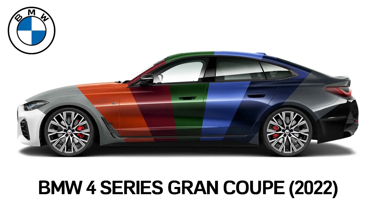 BMW 4 Series Gran Coupe (2022) - COLORS & WHEELS | BMW M440i Gran Coupe 2022