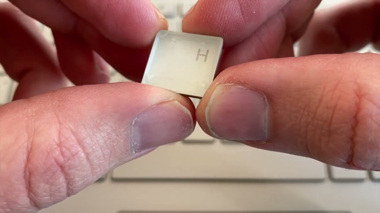 How to repair / replace a regular key for most Microsoft Notebook Keyboards (here: Surface Book 1)
