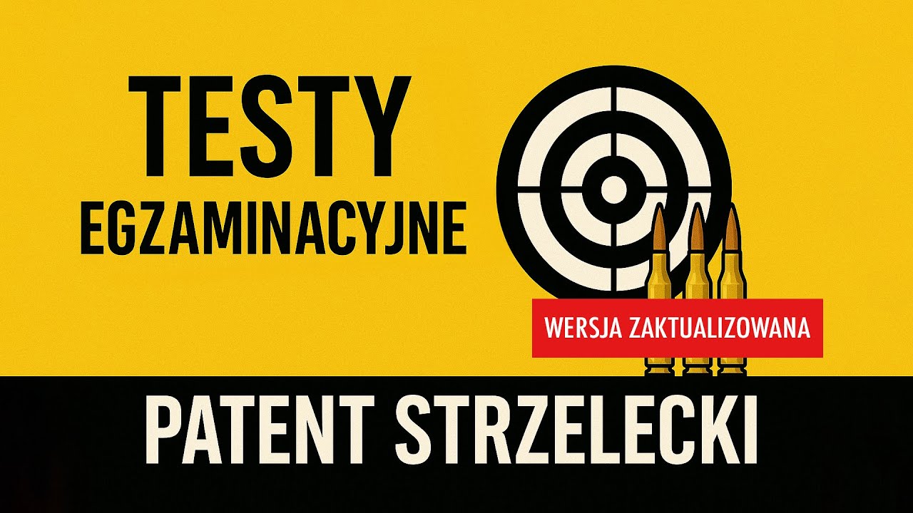 Patent Strzelecki &ndash; TESTY i TEORIA egzaminacyjna (456 pytań i odpowiedzi) #patentstrzelecki #pzss