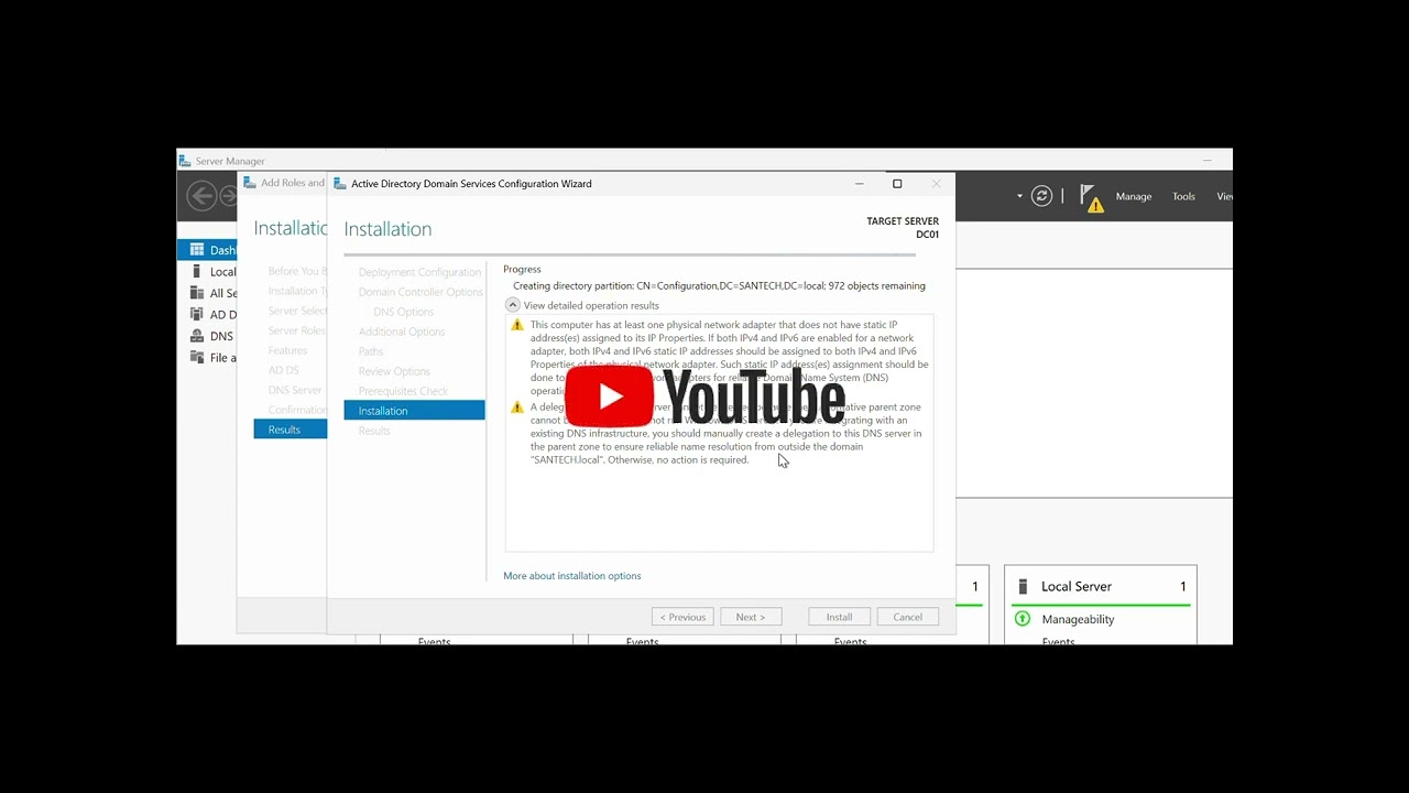 How to Install Active Directory on Windows Server 2025 #WindowsServer2025 #ADDS  #ActiveDirectory