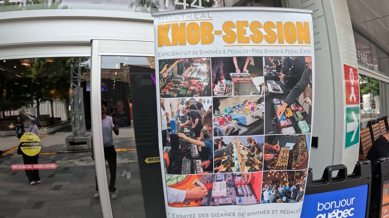 Montreal Knob Session 2025 &ndash; Synth & Pedal Expo at MUTEK!