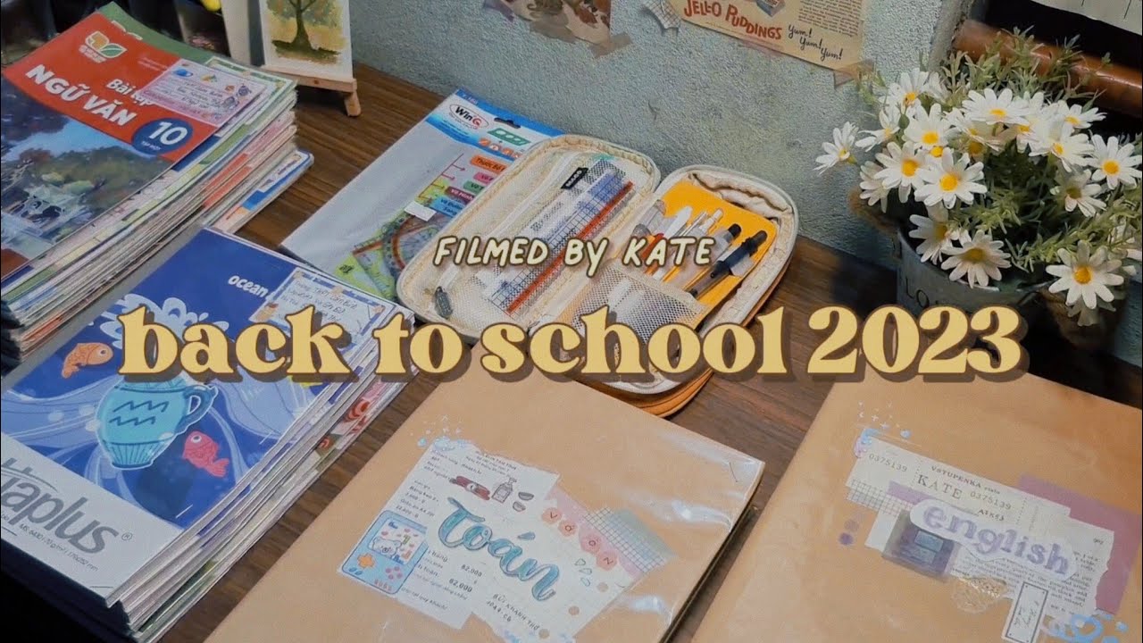 CÙNG MÌNH CHUẨN BỊ NƯỚC RÚT TỪ ĐẦU ĐẾN CHÂN CHO NĂM HỌC MỚI | Back to school 2023 | Katebuii