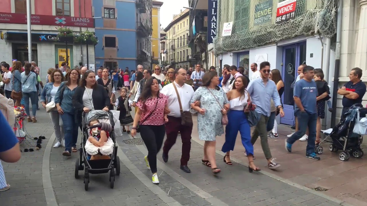 Pasacalles de la Guia 2017 Llanes Asturias 8-9-2017