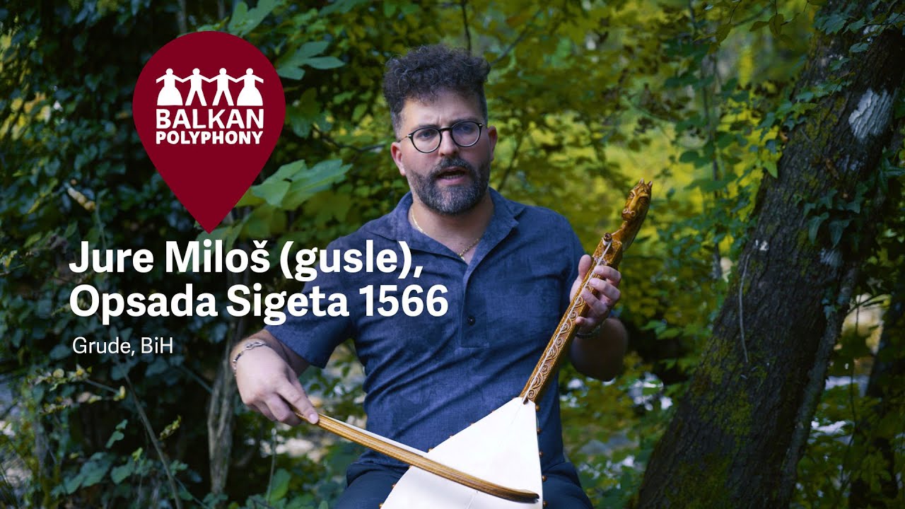 Jure Miloš (gusle), Opsada Sigeta 1566 – Grude, BiH