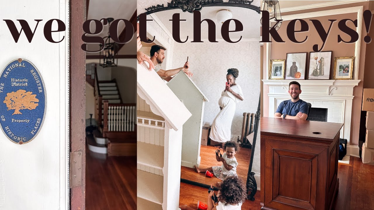BUYING A HISTORIC HOME! GETTING THE KEYS! | CONNECTICUT | RUDGE FAM VLOG