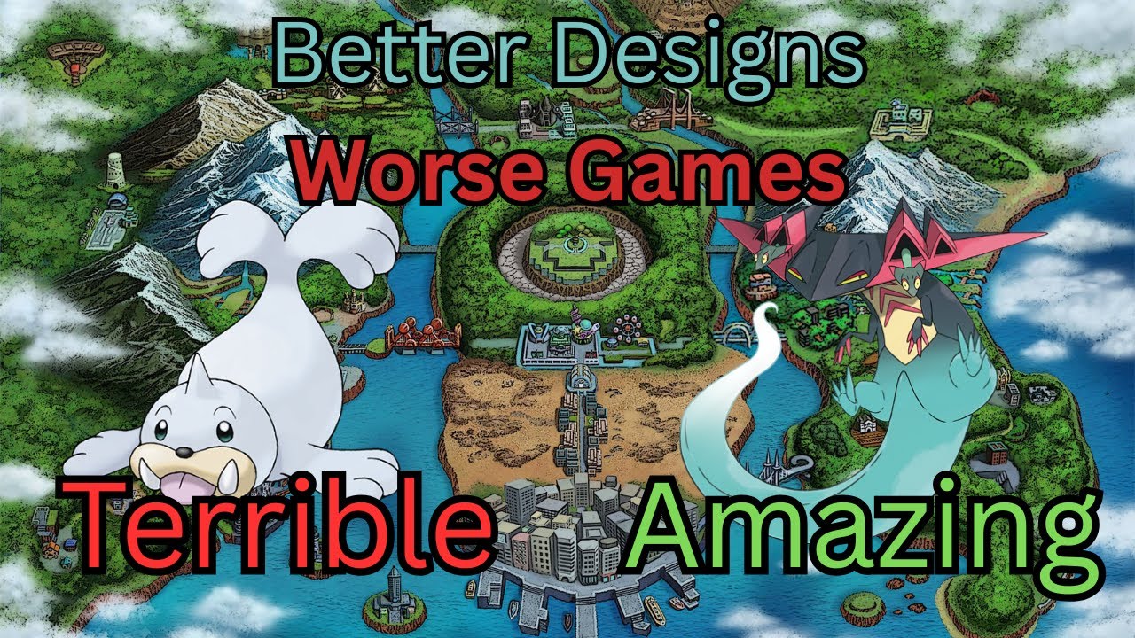 If Modern Pokemon Designs Are So Good, Why Do The Games Suck?