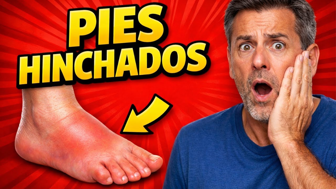 Pies hinchados: una señal que no deberías ignorar