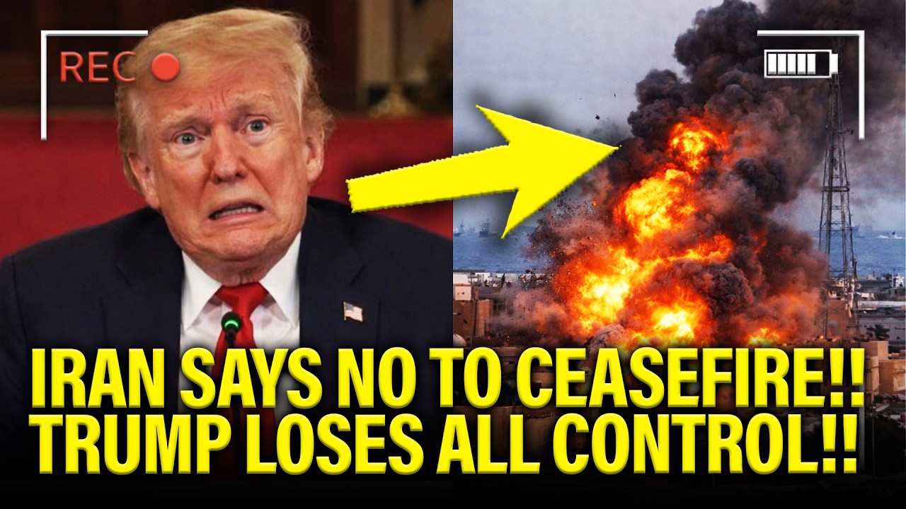 Trump LOSES IT as IRAN REJECTS CEASEFIRE…AGAIN!!!