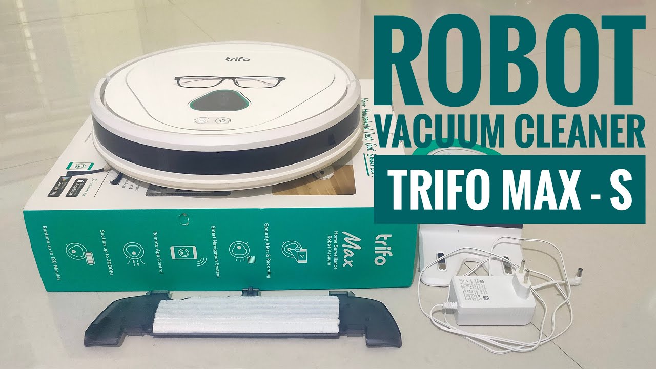 Robot vacuum cleaner - Trifo Max-S || Unboxing, Assembling & How it works ||