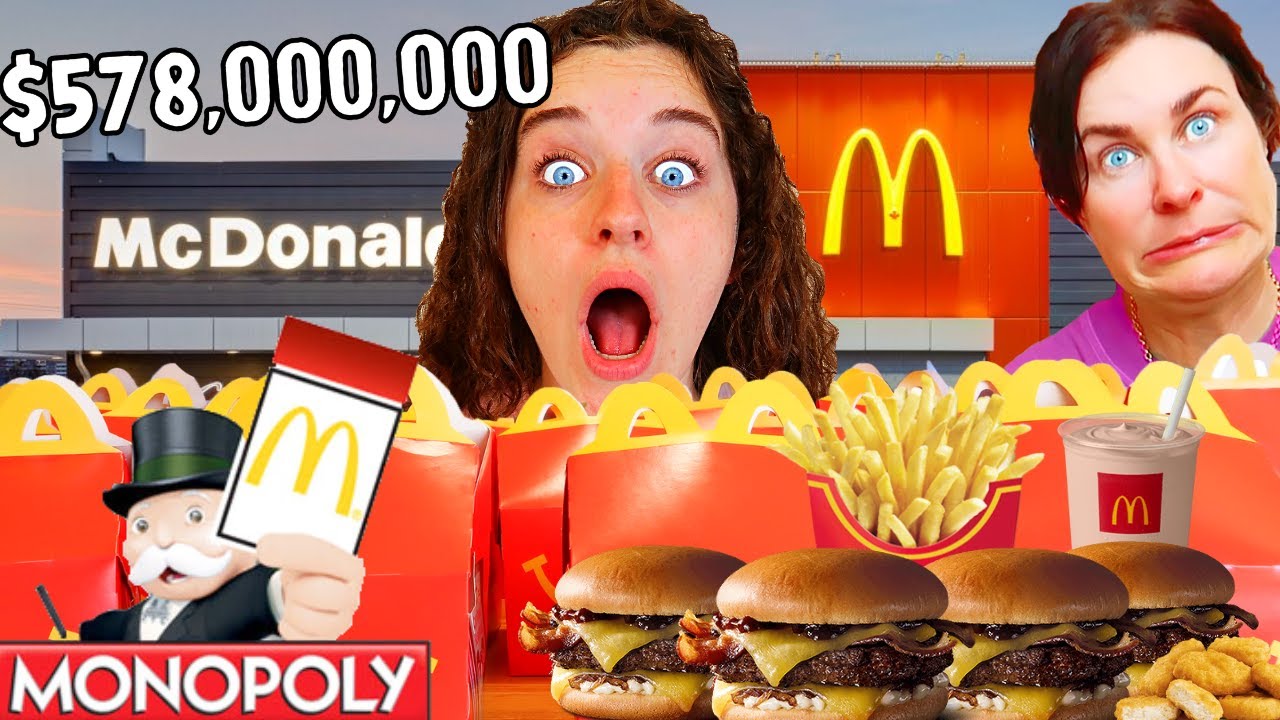 WE SPENT $578 TO WIN $578,000,000 in McDonalds MONOPOLY Challenge w/The Norris Nuts