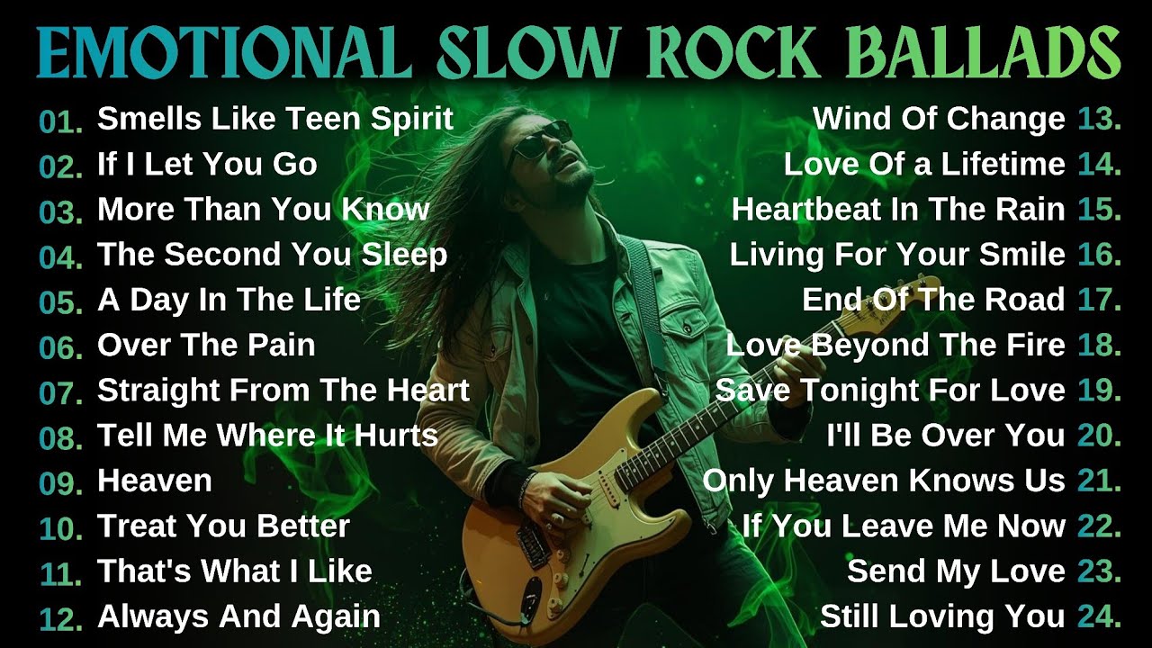 EMOTIONAL SLOW ROCK | ROCK BALLADS | AMERICAN ROCK SONGS PLAYLIST 2026 🔥 