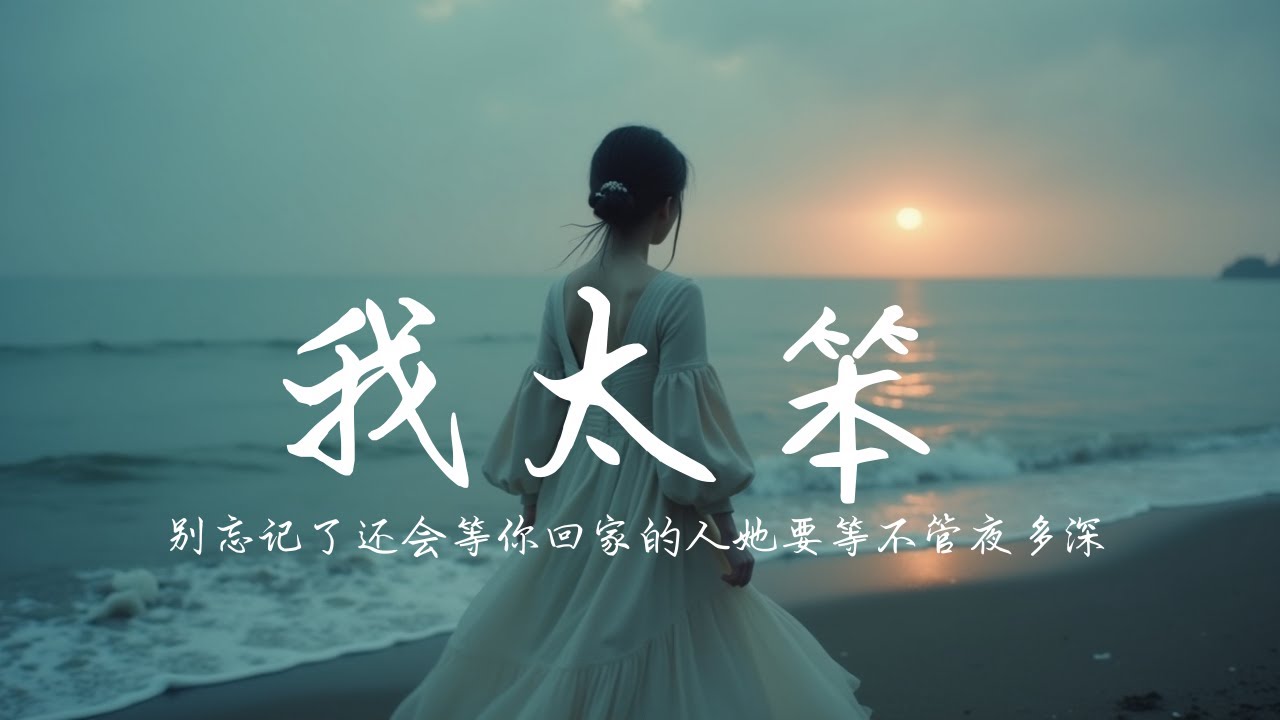 抒情R&B - 我太笨(新版) 『别忘记了还会等你回家的人她要等不管夜多深』【動態歌詞Lyrics】