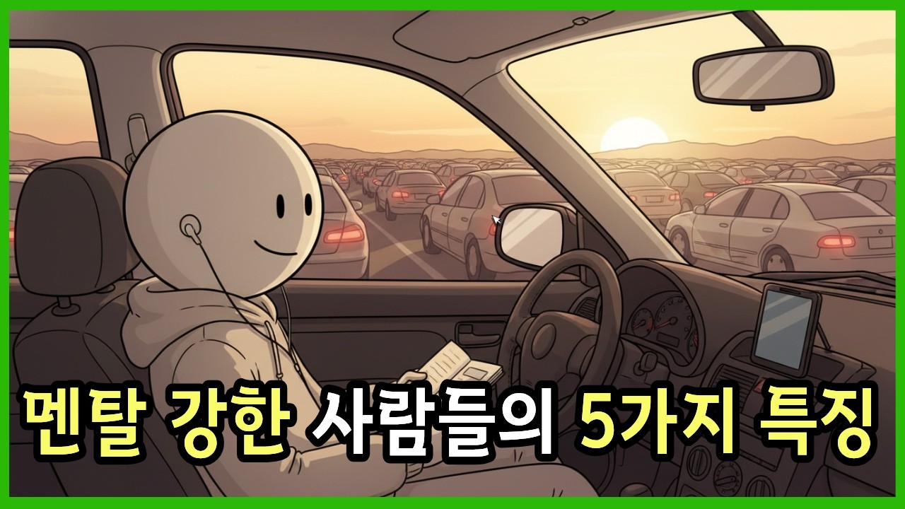 멘탈 강한 사람들의 5가지 특징 ㅣ 쉬운 심리학 ㅣ 자기계발