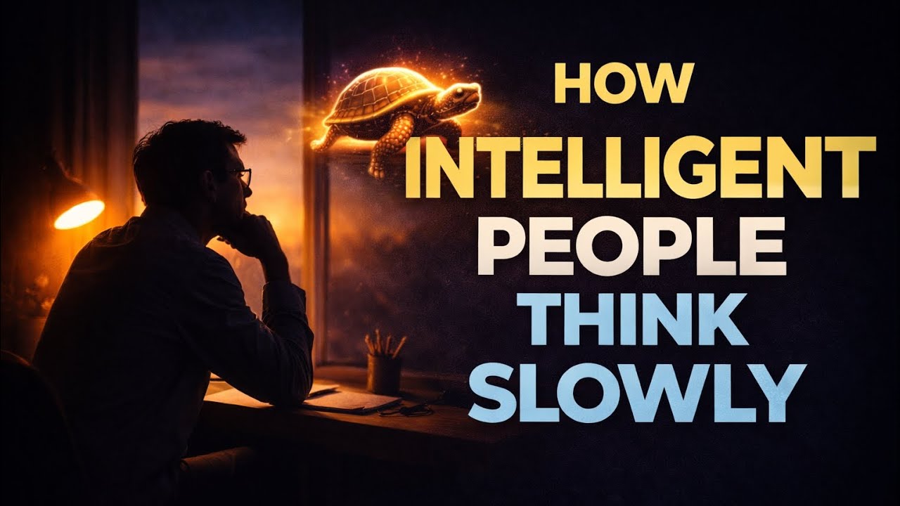 How Intelligent People Think Slowly | A Story That Will Change How You Decide