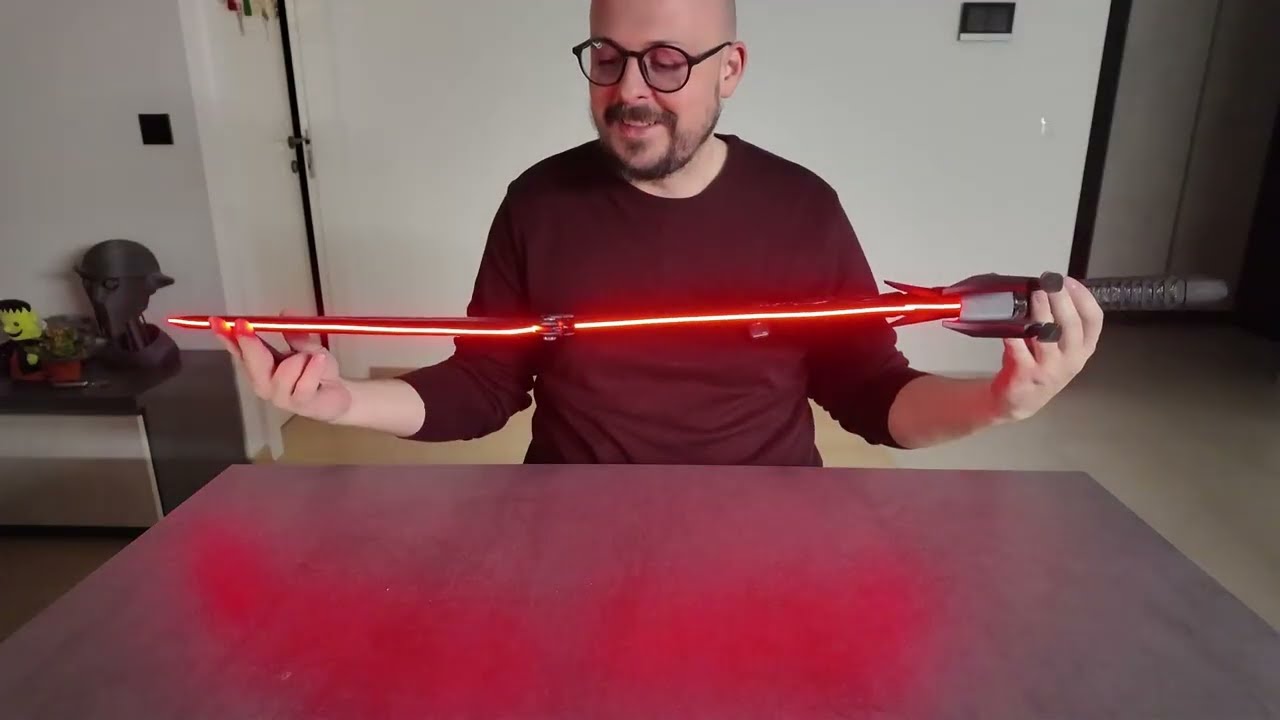 Predator Badlands Heatsword Light up prop DIY